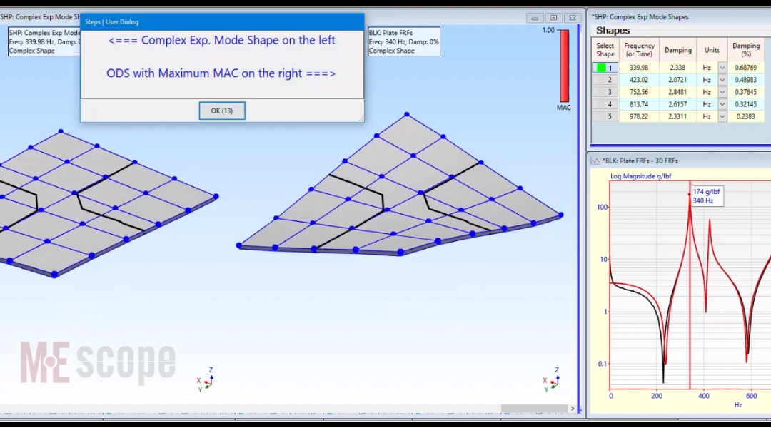 模態(tài)測(cè)試分析系統(tǒng)軟件ME&lsquo;scope功能介紹