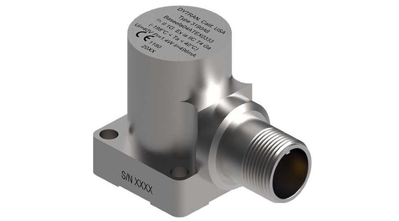 低溫型單軸加速度傳感器3196A6，工作溫度-196-121℃，量程50g